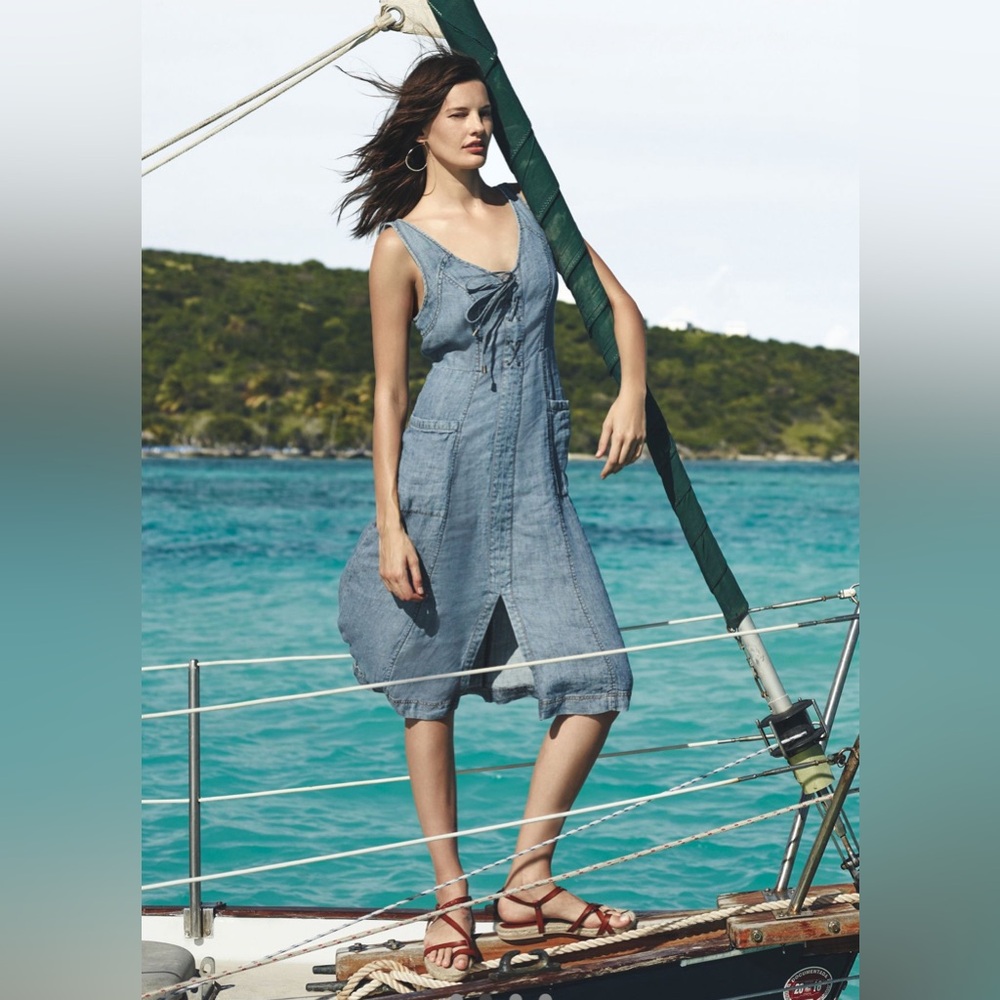 Anthropologie Denim Dress